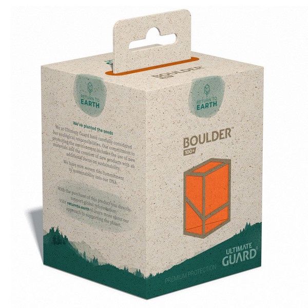 Deck Box: Boulder: Return To Earth: 100+: Orange