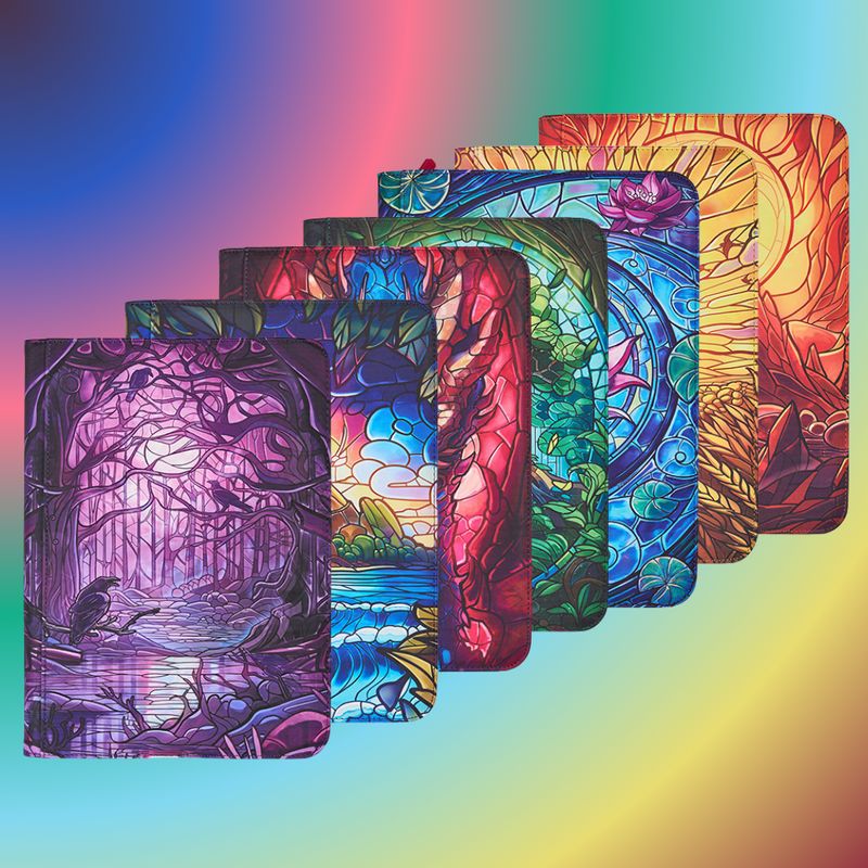 Binder: 9-Pocket- Stained Glass