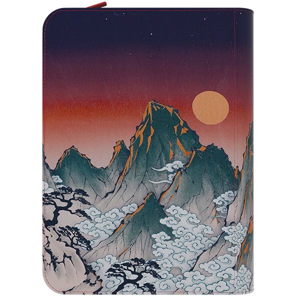 Binder: 9-Pocket- Ukiyo-e, Style: Crimson Ridge