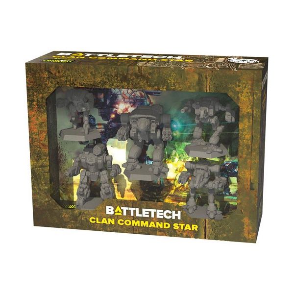 BattleTech: Clan Command Star Miniatures Pack