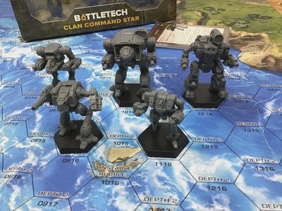 BattleTech: Clan Command Star Miniatures Pack