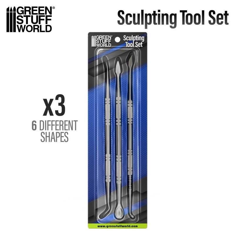 GSW Sculpting Tools Set (x3)