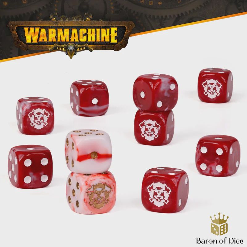 Warmachine: Khador, Annihilators Official Dice Set