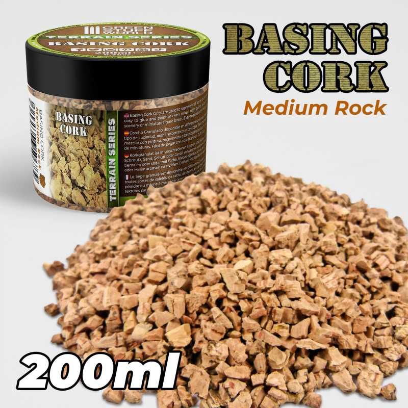 Basing Cork Grit - Medium Rock- 200ml