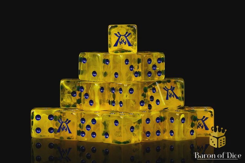 Light in the Darkness - Translucent Dice