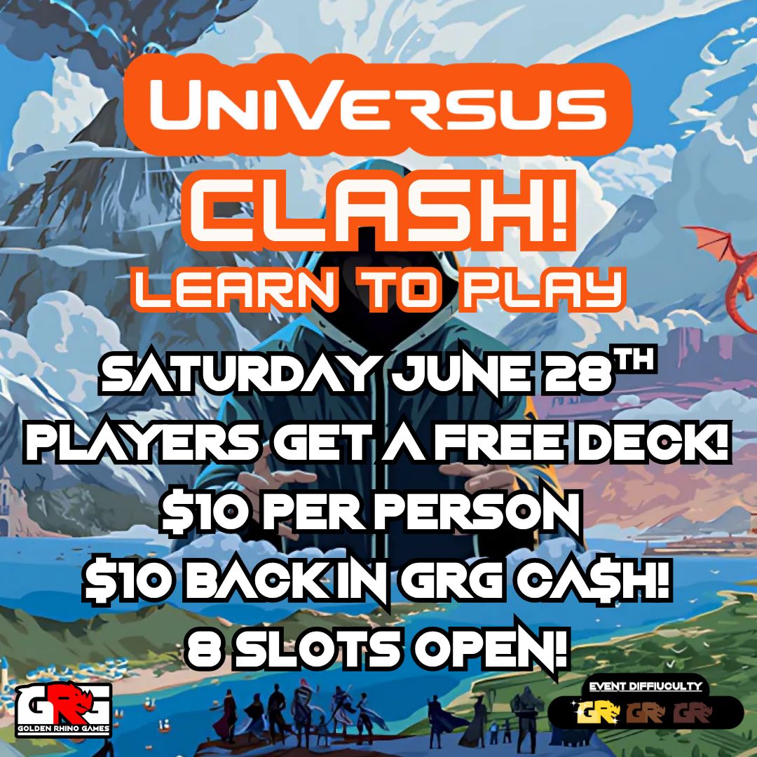 06/28 Universus Clash! (Learn to play)