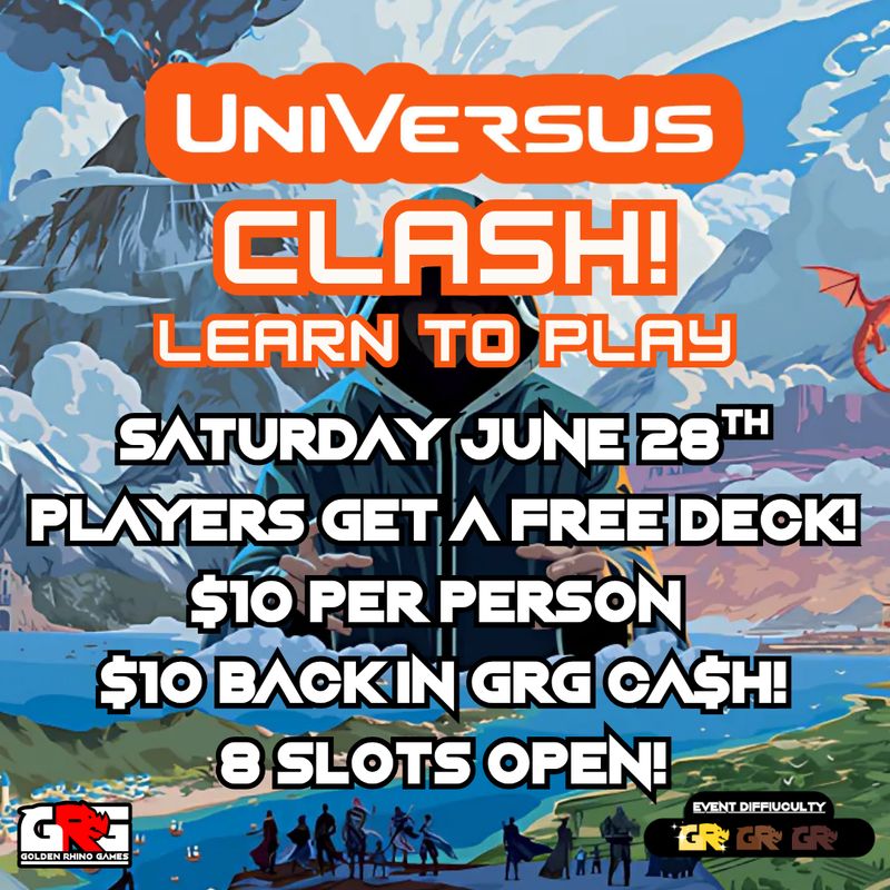 06/28 Universus Clash! (Learn to play)