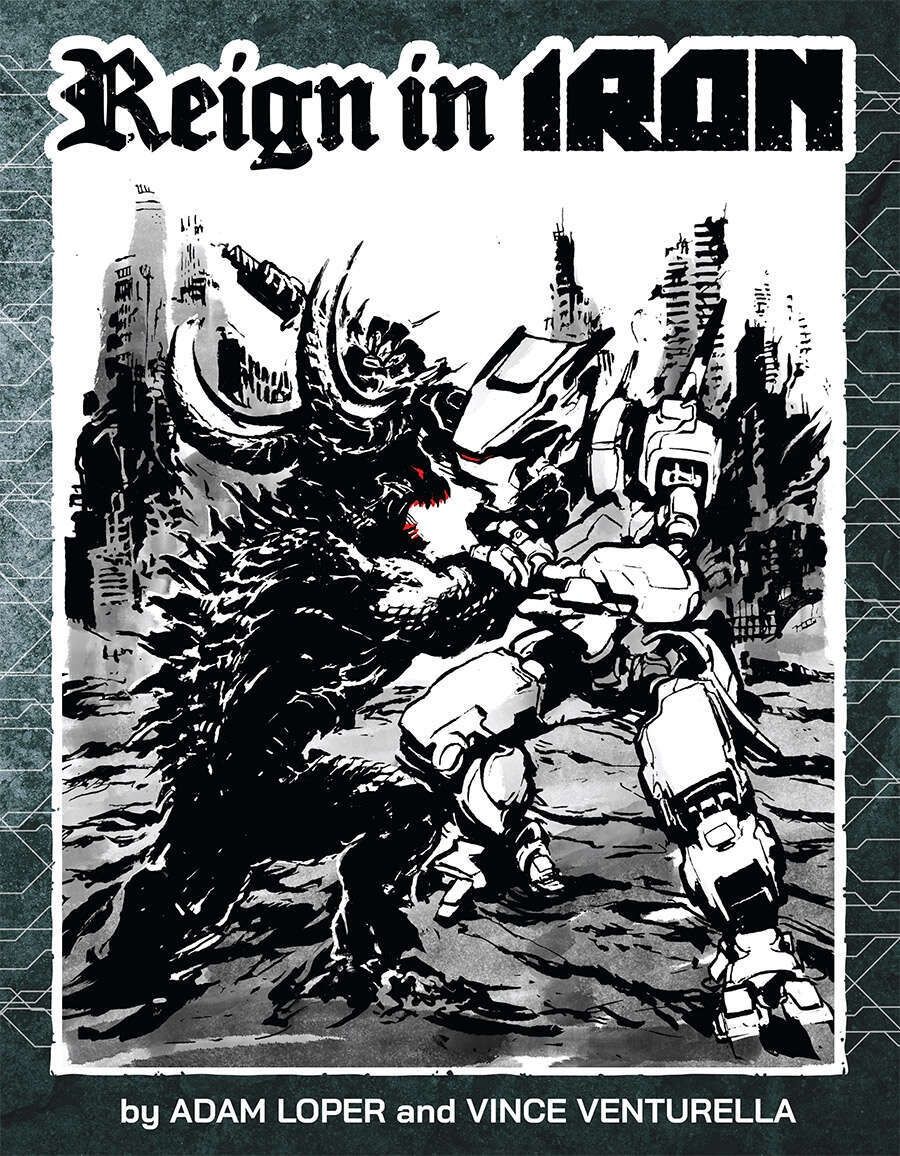 Reign in Iron (soft Cover)- Snarling Badger Studios