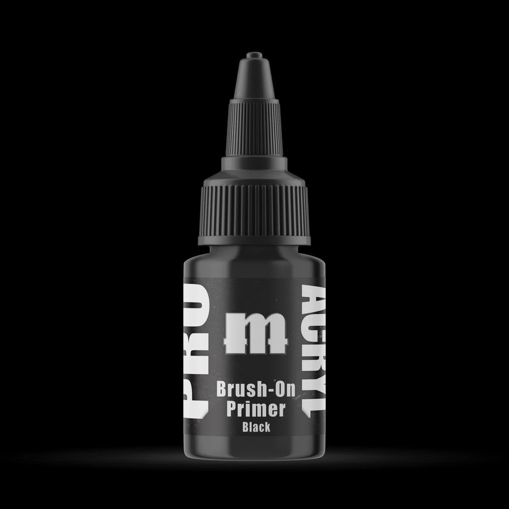 017-Pro Acryl PRIME Brush-On Black