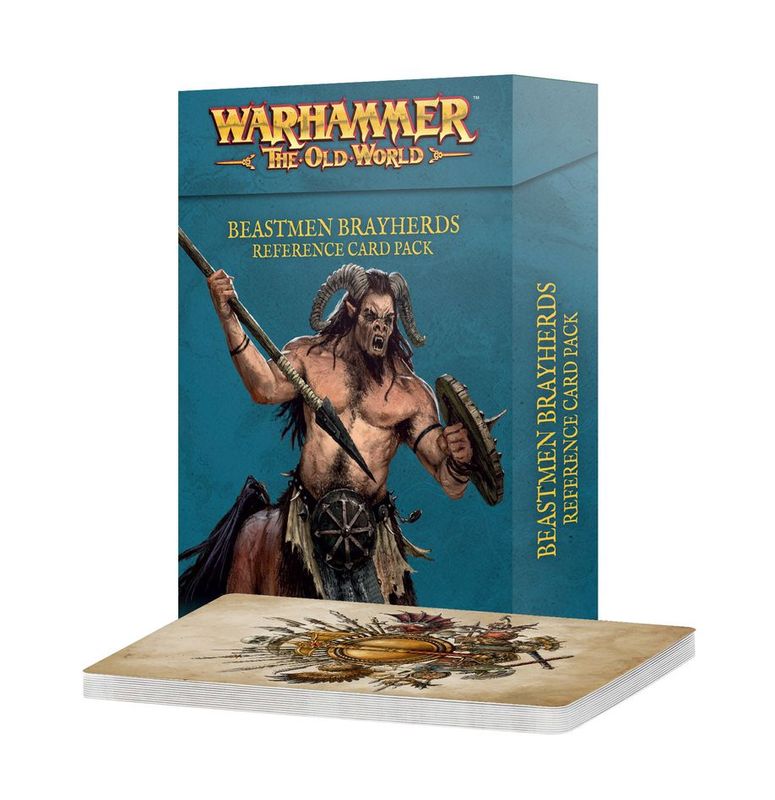 Beastmen Brayherds Reference Card Pack