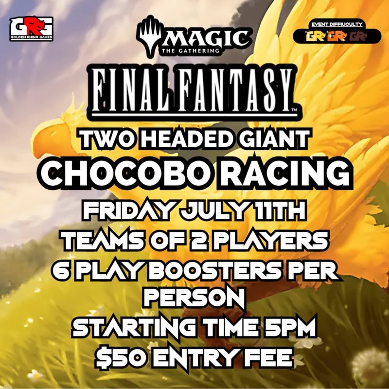07/11 Chocobo Racing 2 headed giant