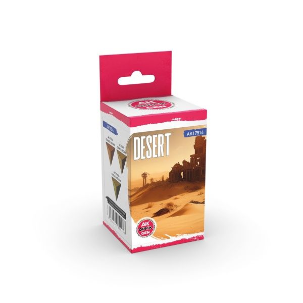 AK-Interactive: Quick Gen Acrylic Contrast -Desert (Quick Gen Set)