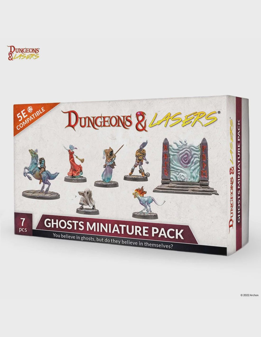Dungeons and Lasers: Ghosts Miniature Pack