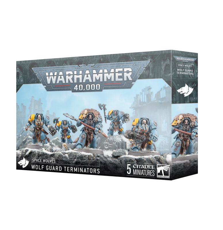 SPACE WOLVES: WOLF GUARD TERMINATORS (NEW)