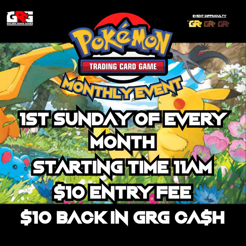 Pokémon Monthly Meetup and Learn-to-play
