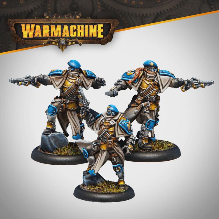 Warmachine: Cygnar Gravediggers Gunmages
