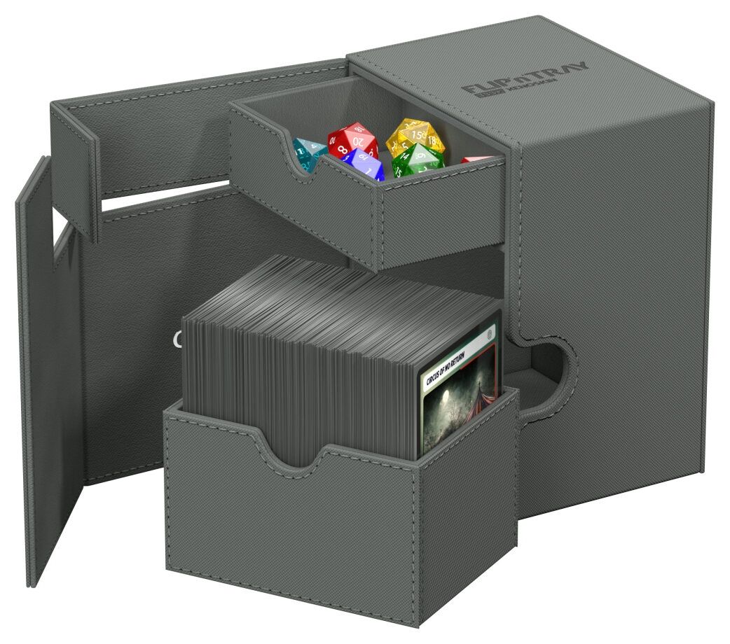 Ultimate Guard FlipnTray 133+ Monocolor - Grey