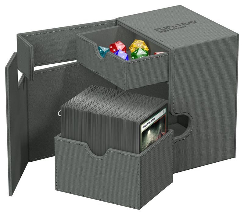 Ultimate Guard FlipnTray 133+ Monocolor - Grey