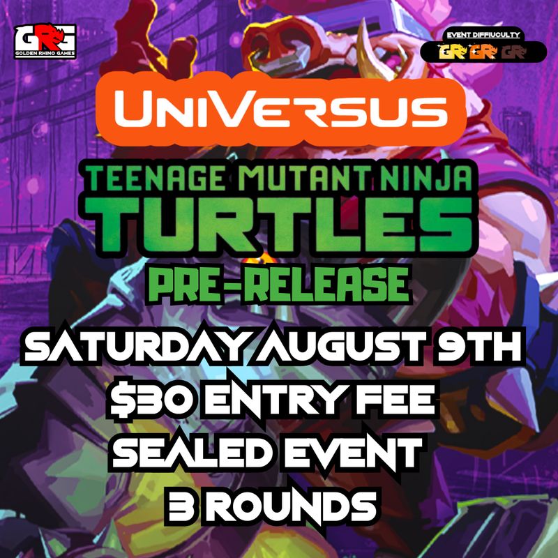 08/09 UVS: Teen Age Mutant Ninja Turtles Pre-Release Event