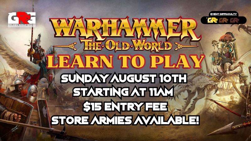 08/10 Old World Learn To Play