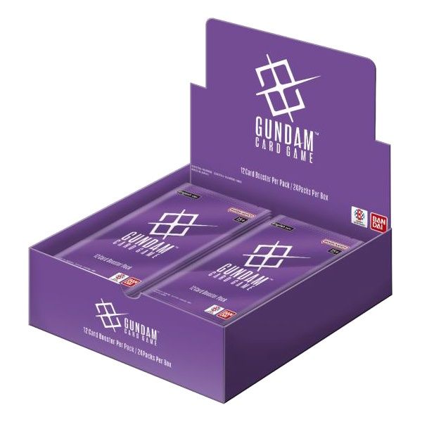 Gundam Card Game: Set 3 Booster Pack Display