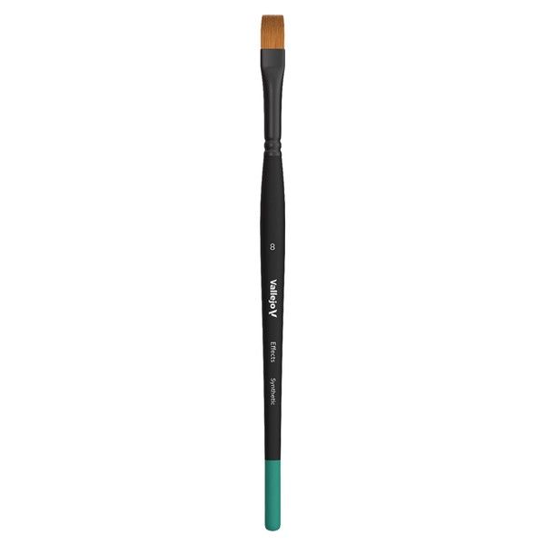 Effects Brush: Flat Rectangular Synthetic No. 8