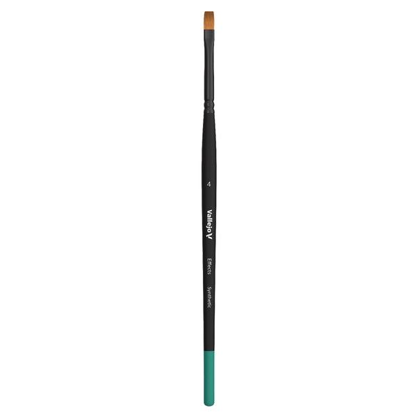 Effects Brush: Flat Rectangular Synthetic No. 4
