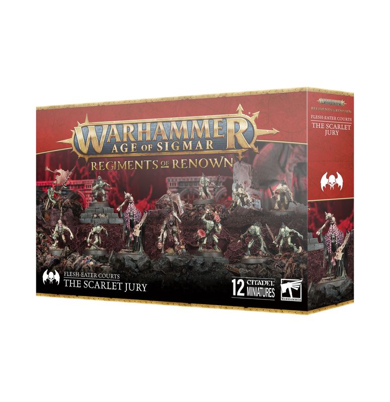 Age of Sigmar: Regiments of Renown: Flesh-Eater Courts-The Scarlet Jury