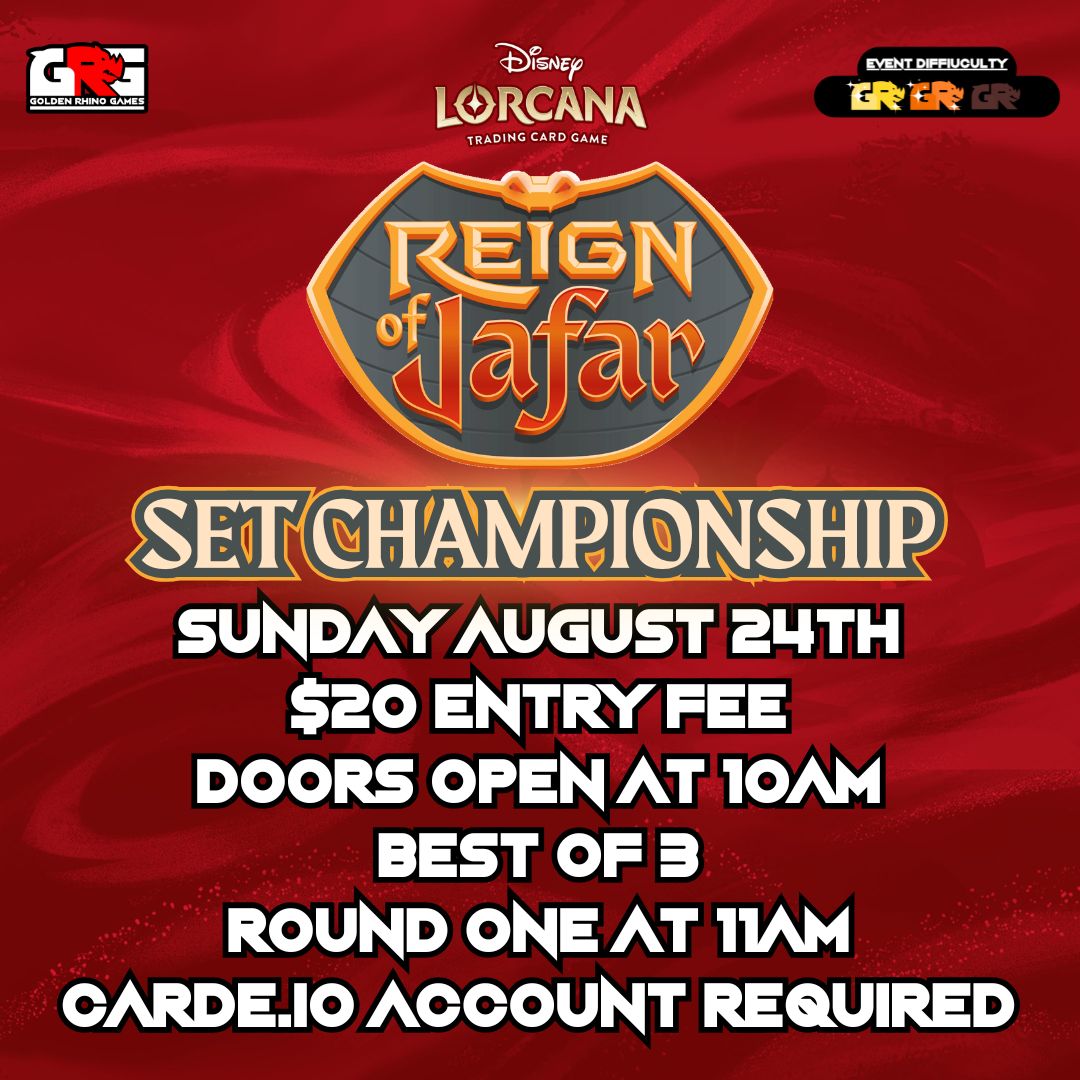 08/24 Reign of Jafar Set Championship!