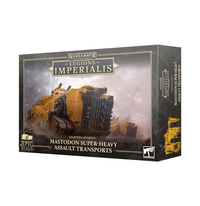 Warhammer: Legions Imperialis: Mastodon Super-heavy Assault Transports