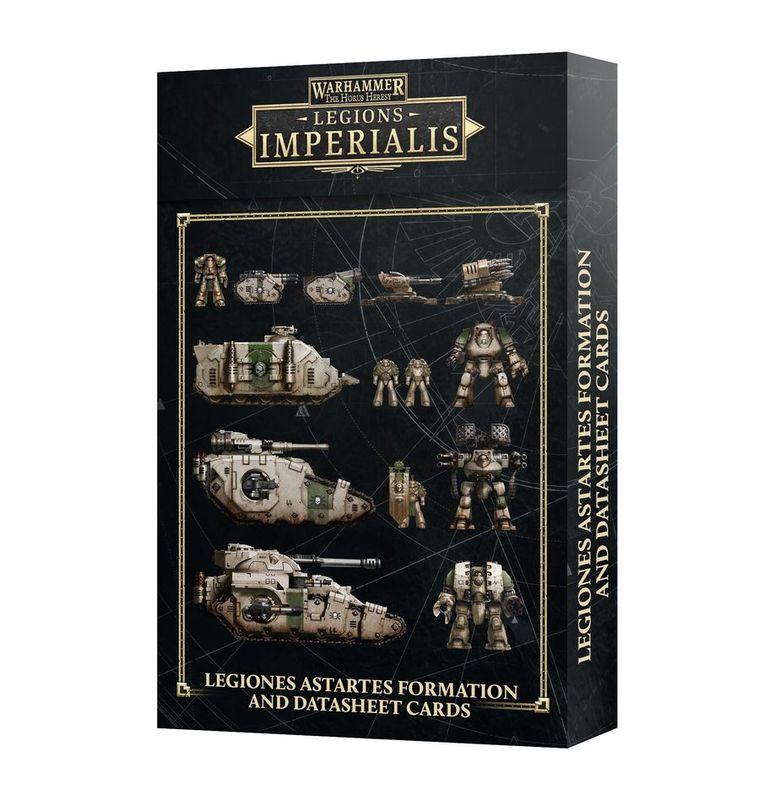Legiones Astartes Formation and Datasheet Cards