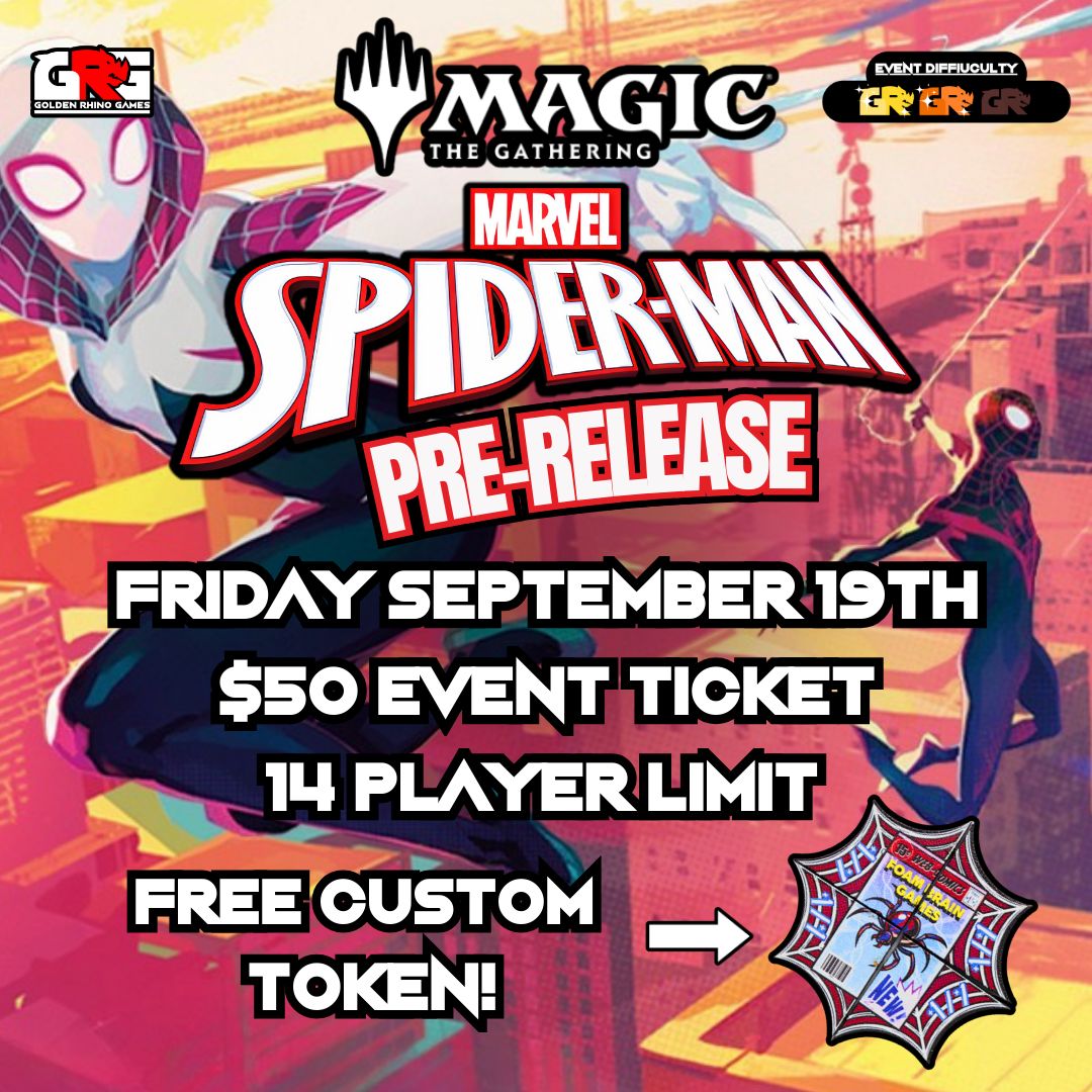 09/19 Magic: The Gathering | Marvel&#39;s Spider-Man Pre-release