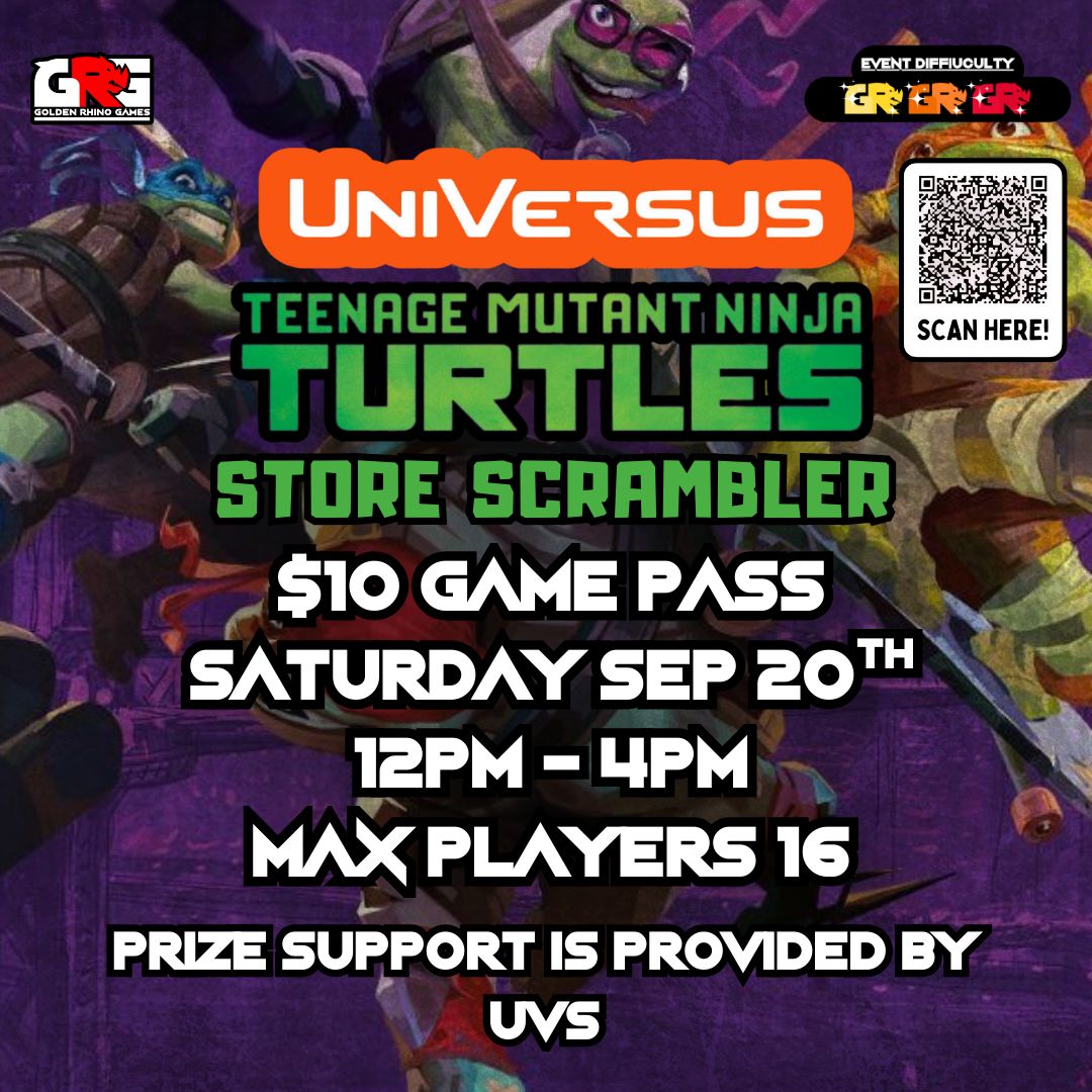 09/20 TMNT UVS Store Scrambler