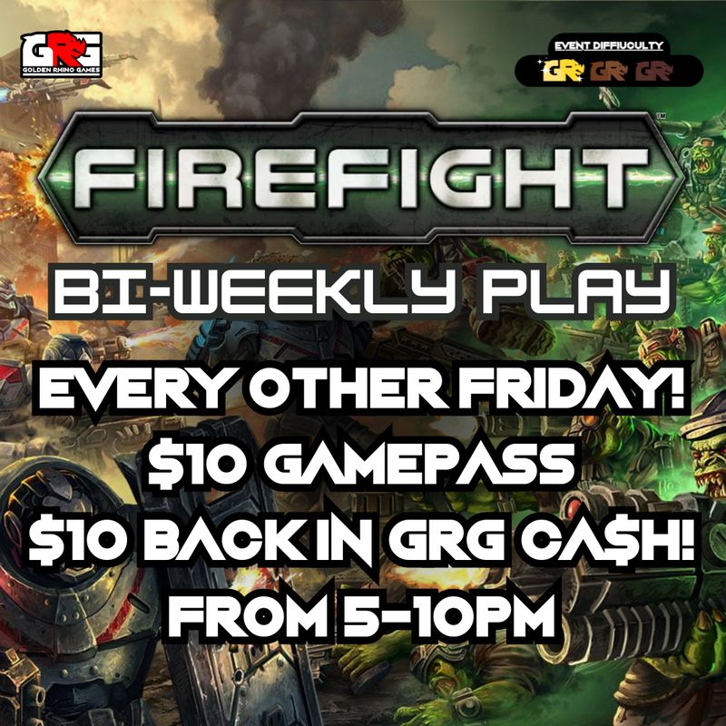 Mantic Friday! - Firefight Bi-Weekly Play