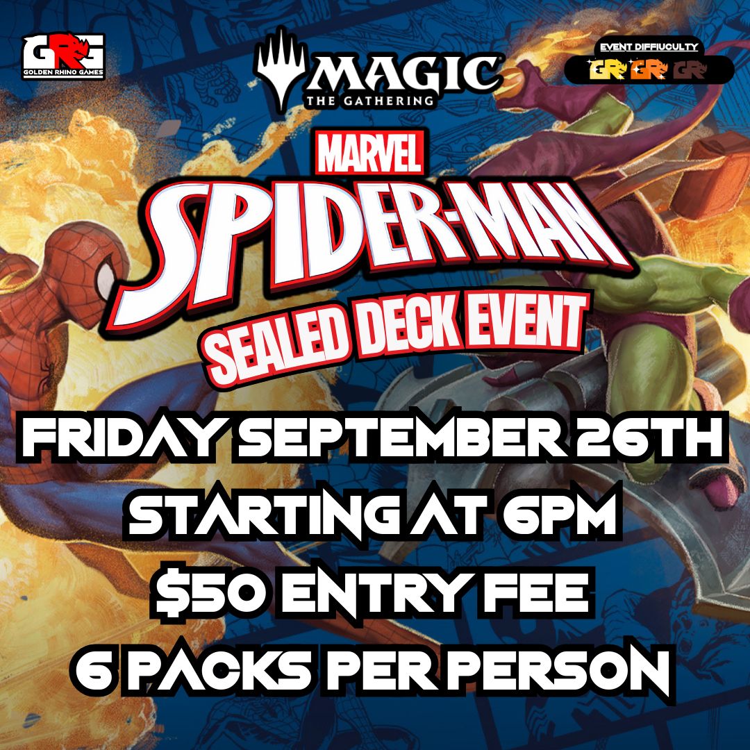 09/26 Magic the Gathering - Spider-Man: Sealed Deck Event