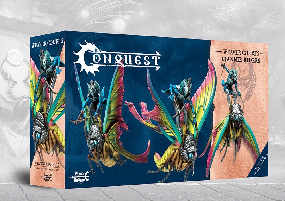 Weaver Courts: Ciannir Riders/Sciathan Riders (Dual Kit), Box: Ciannir Riders