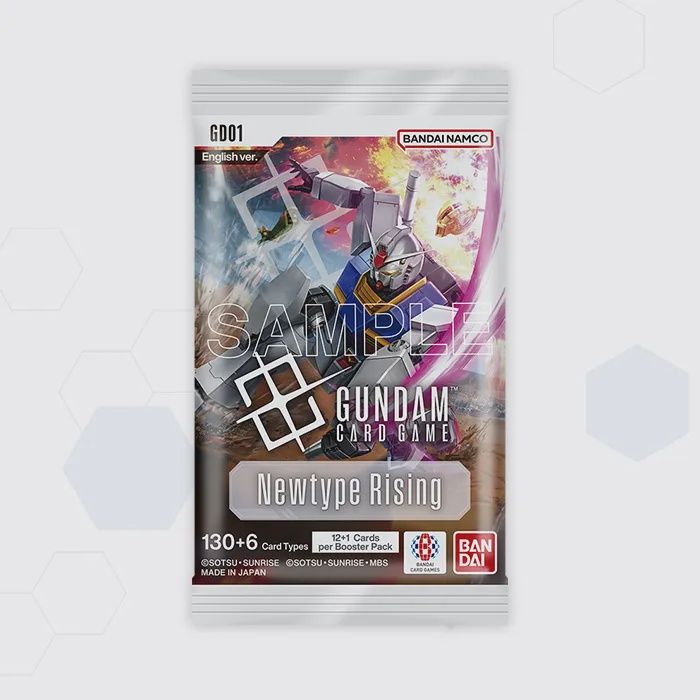 Gundam Card Game: Newtype Rising Booster Pack [GD01]