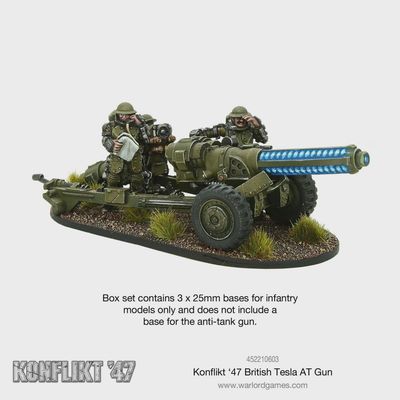 British Tesla Anti-Tank gun
