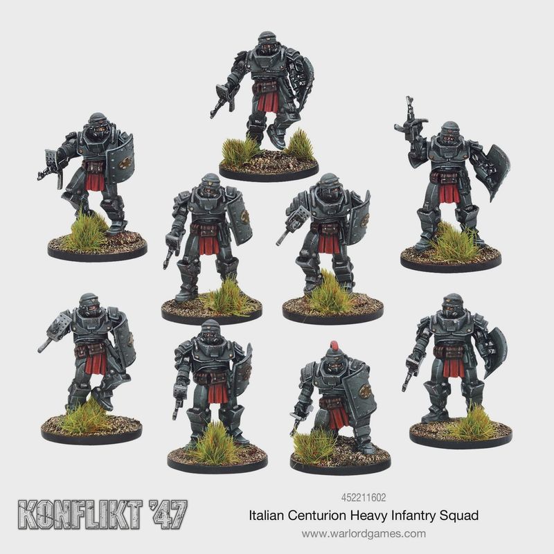 Italian Centurion Heavy Infantry Squad