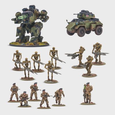 Konflikt 47' British Commonwealth starter army