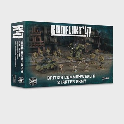 Konflikt 47&#39; British Commonwealth starter army