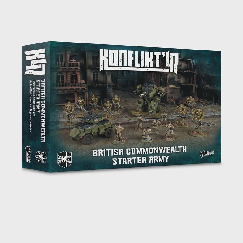 Konflikt 47&#39; British Commonwealth starter army