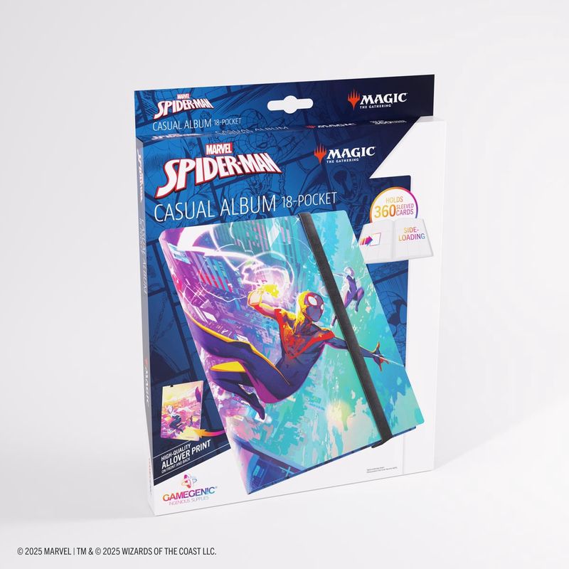 Magic: The Gathering | Marvel&#39;s Spider-Man 18-Pocket Album - Spider-Man/Spider-Gwen