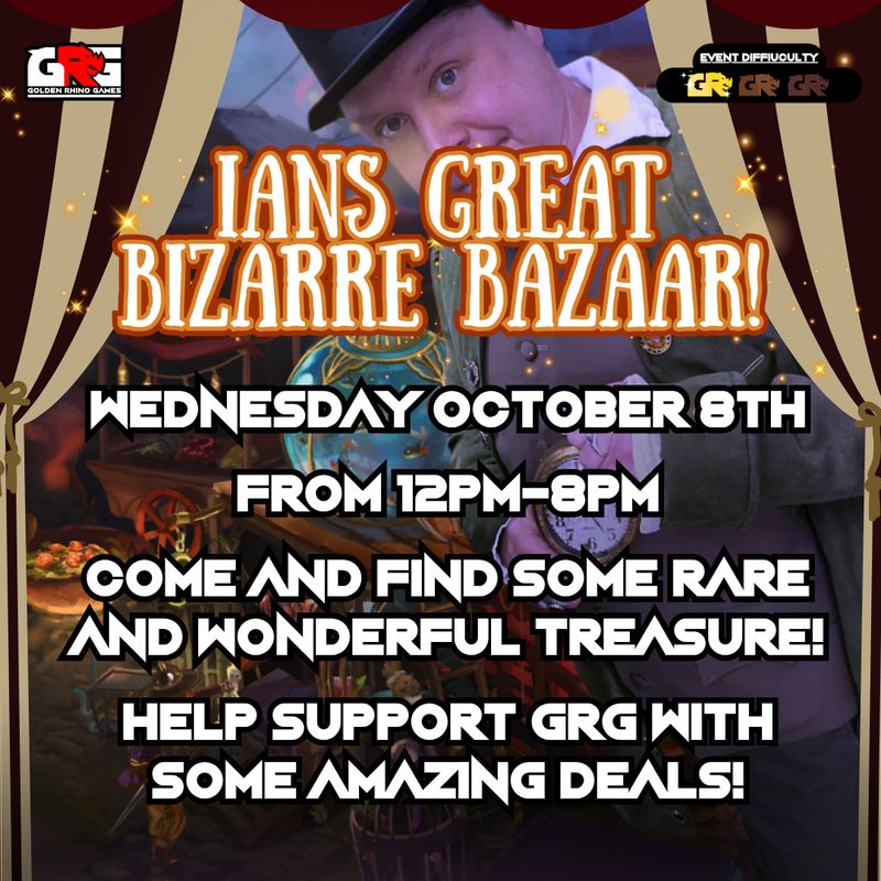 10/08 Ian&#39;s Great Bizarre Bazaar!