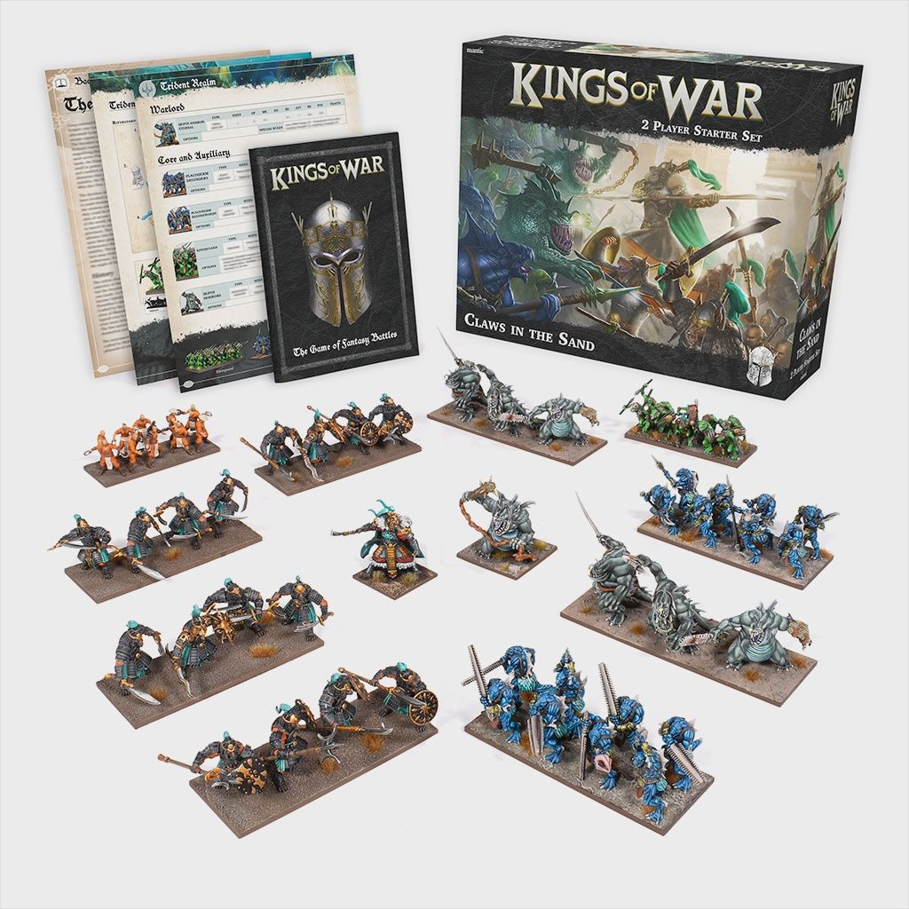 Kings of War 4th Edition Claws In The Sand 2-Player Starter Set