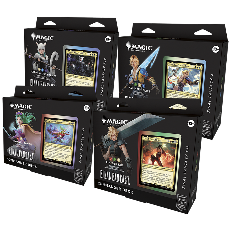 Magic the gathering: Final Fantasy Commander Decks