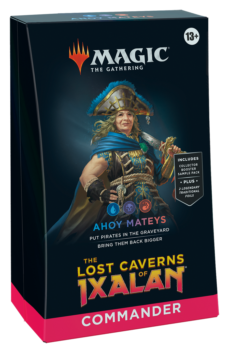 Magic: The Gathering: Lost Caverns of Ixalan Commander Deck, Box: Ahoy Mateys