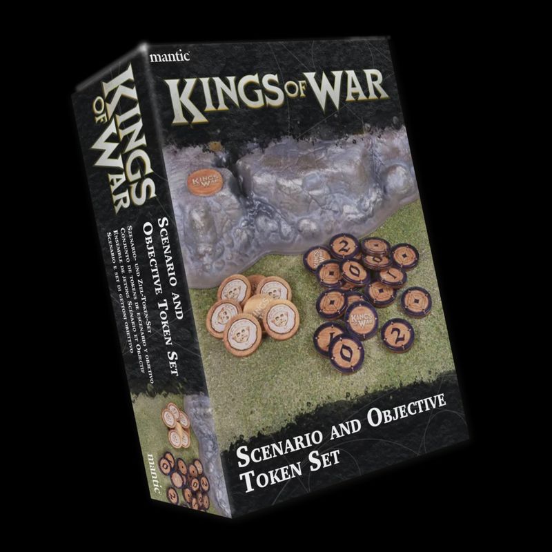 Kings of War Scenario and Objective Token Set