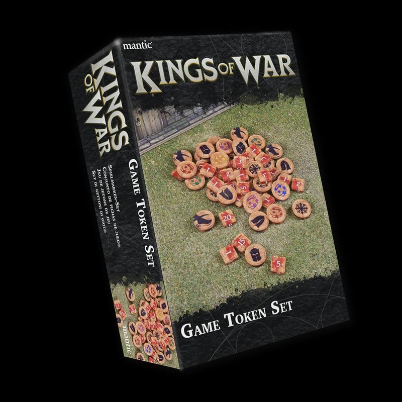 Kings of War Game Token Set
