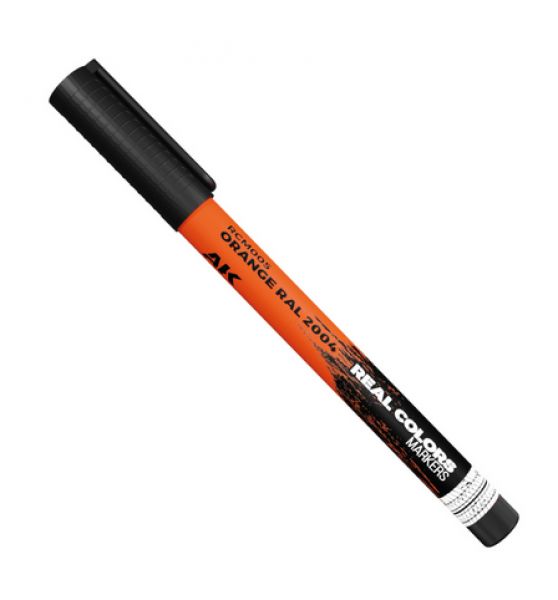 AK-Interactive: Real Color Acrylic Paint Marker - Orange RAL2004